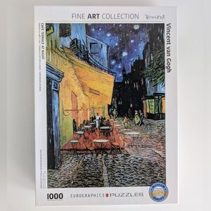 Van Gogh Cafe Terrace At Night Fine Art 1000 Pc Jigsaw Puzzle EuroGraphics